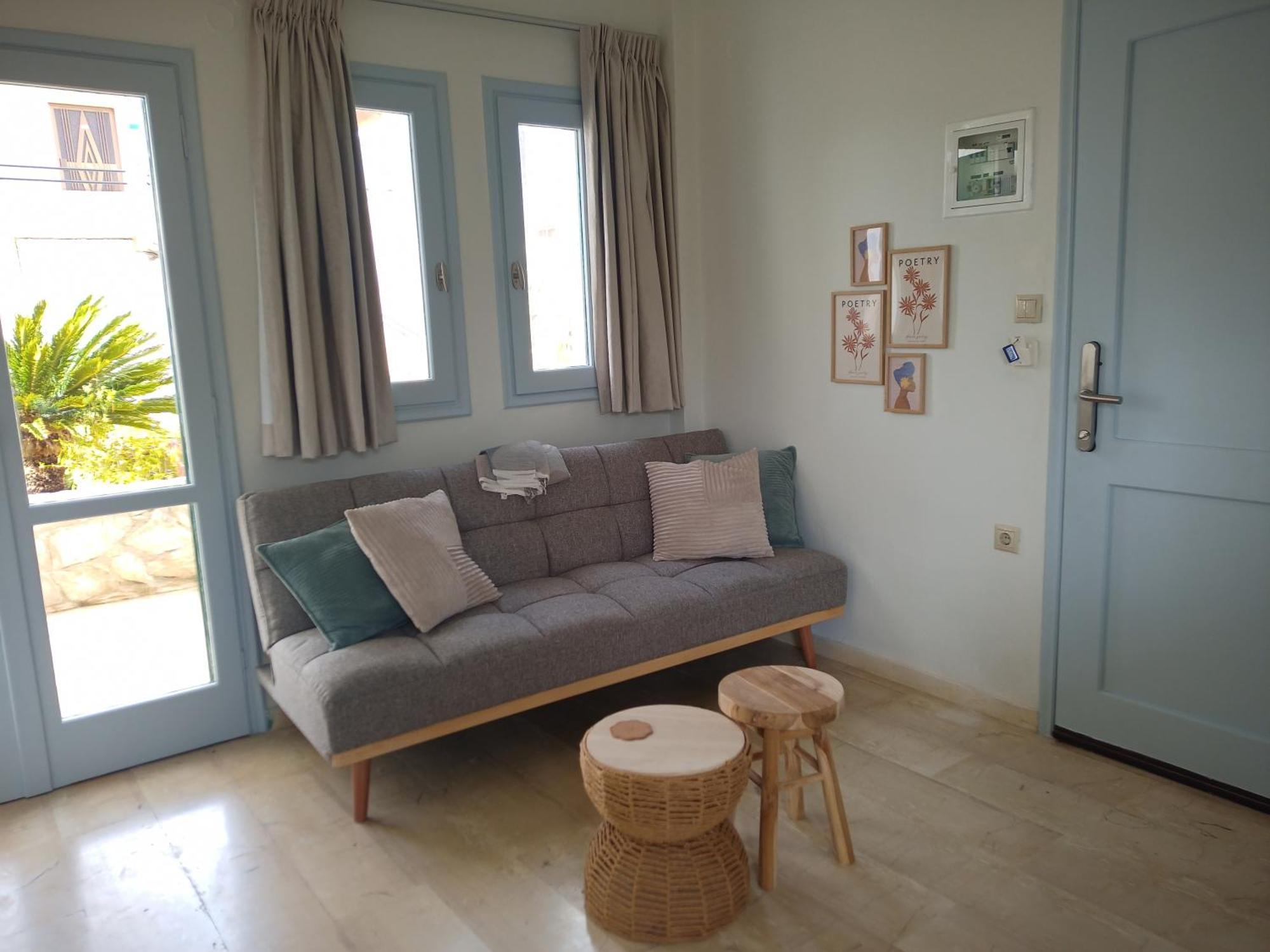 Elysian Garden Apartment Kalyves Bagian luar foto